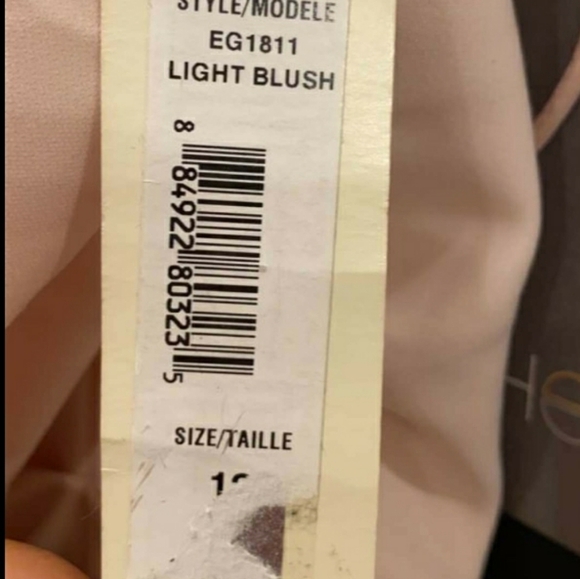 Badgley Mischka Column Gown Dress - Picture 14 of 16